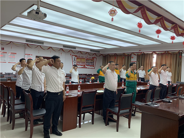 “奮斗百年路，啟航新征程”——永州紅獅黨支部召開“慶祝中國共產(chǎn)黨成立100周年”座談會